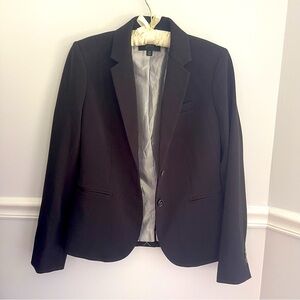 J Crew black blazer Women’s Size S